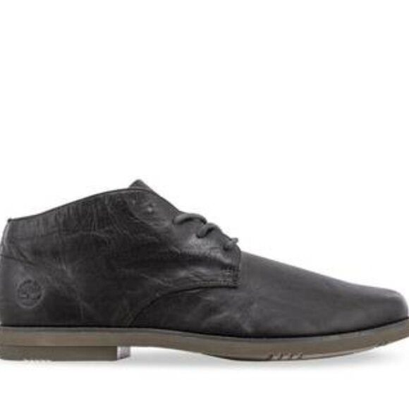 Timberland Men\'s Black Yorkdale A24AZ Leather Lace Up Ankle Chukka Boot Size 12 main image 6